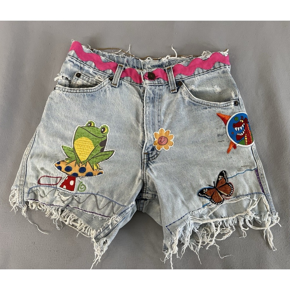 Vintage Levi's Orange Tab Shorts Sz 30 Made USA